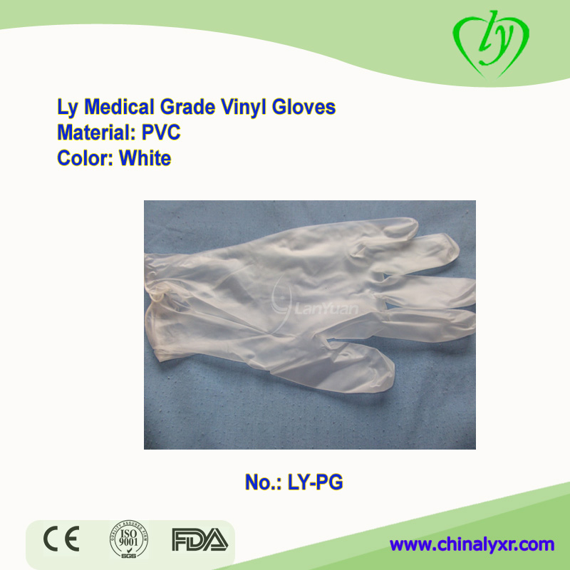 Guantes de vinilo Ly grado médico