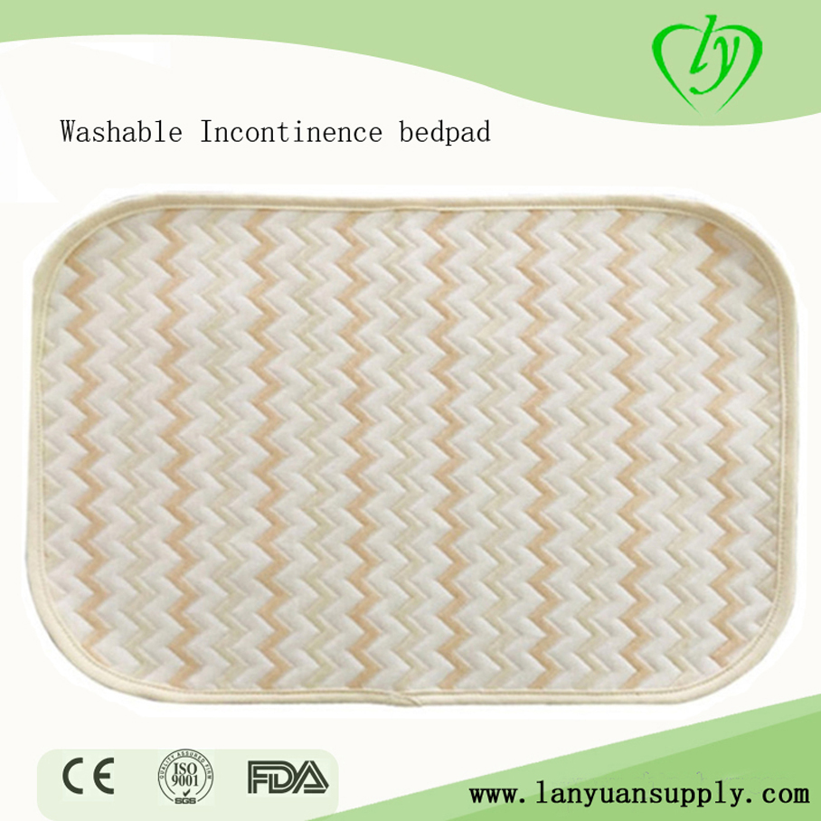OEM Coton coloré Absorbant lavable sous pad