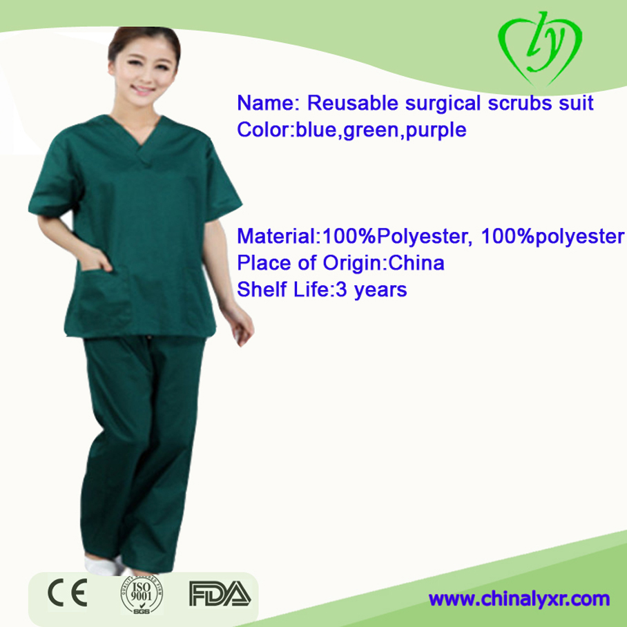 OEM Factory Hospital Uniform Medical Scrub Suit Infirmier Personnel Suit
