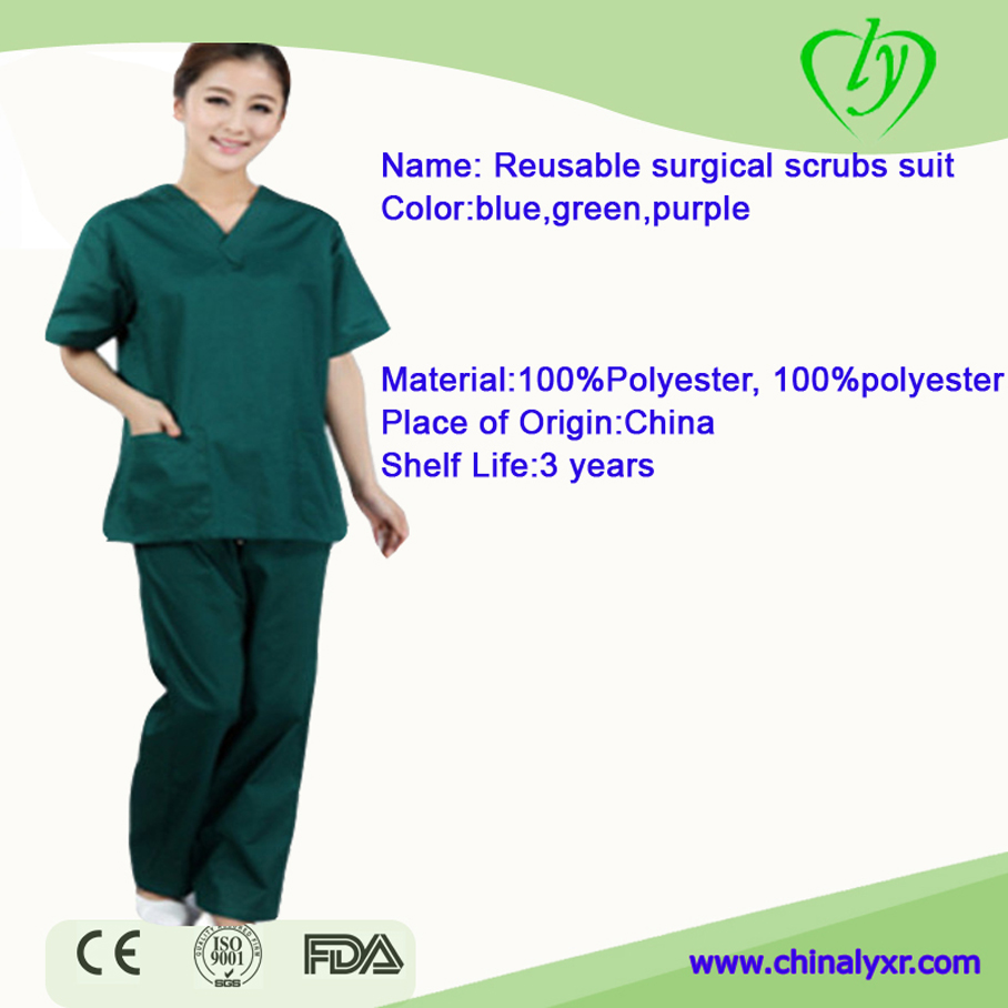 OEM Factory Hospital Uniform Medical Scrub Suit Nurse Staff Suit