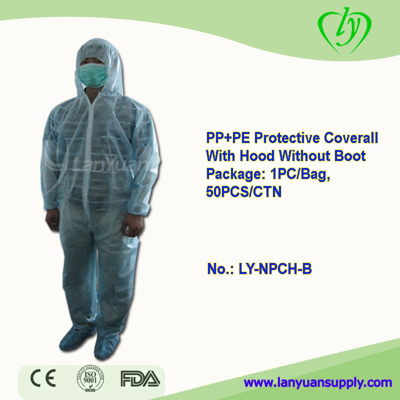 PP + PE de protection globale avec cagoule Sans Boot