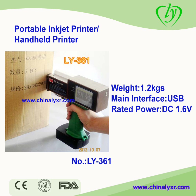 Portable Inkjet Printer/Handheld Printer