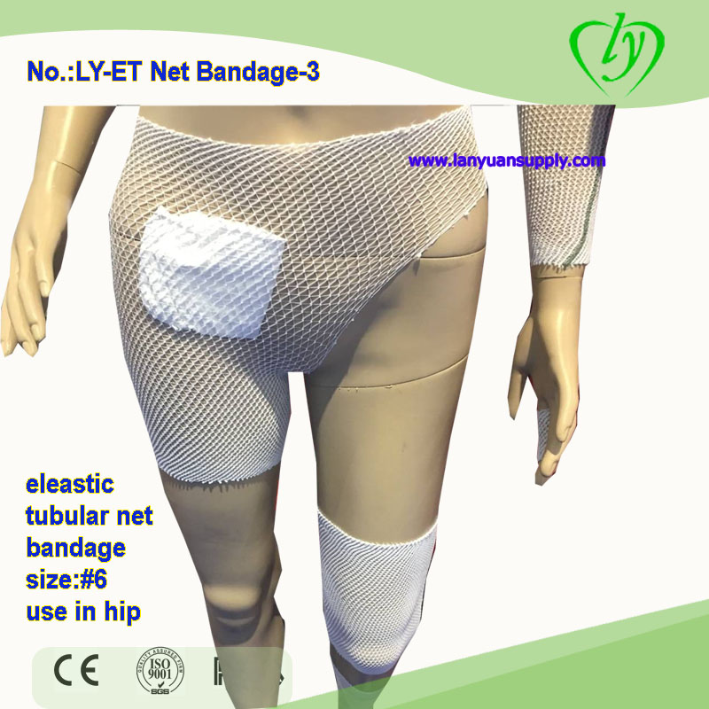 Top Sale Different Types Hospital Elastic Net Bandage with High Tensible Strength