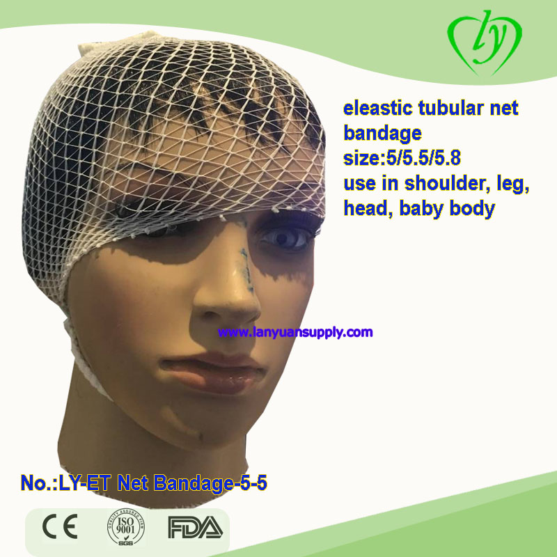 Top Sales Elastic Bandage Different Size of Medical Tubular Net Bandage with High Elasticity