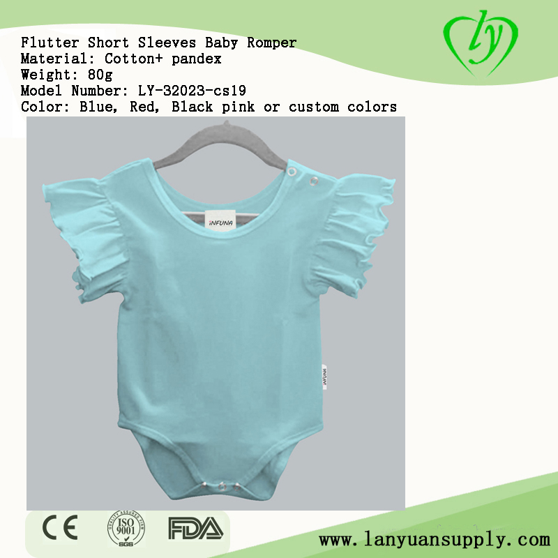 Wholesale Flutter Baby Romper