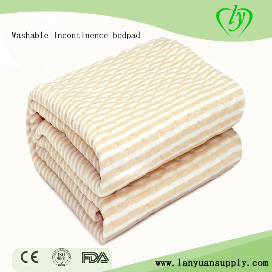 Wholesale Natural Cotton Washable Absorbent Under Pad