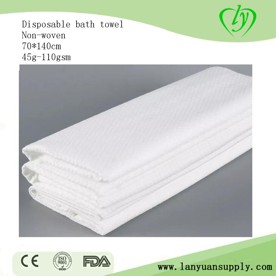 Wholesale disposable non woven bath towel