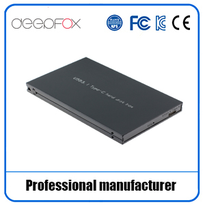 Aluminio USB 3,1 tipo C 2,5 pulgadas SATA SSD HDD caso