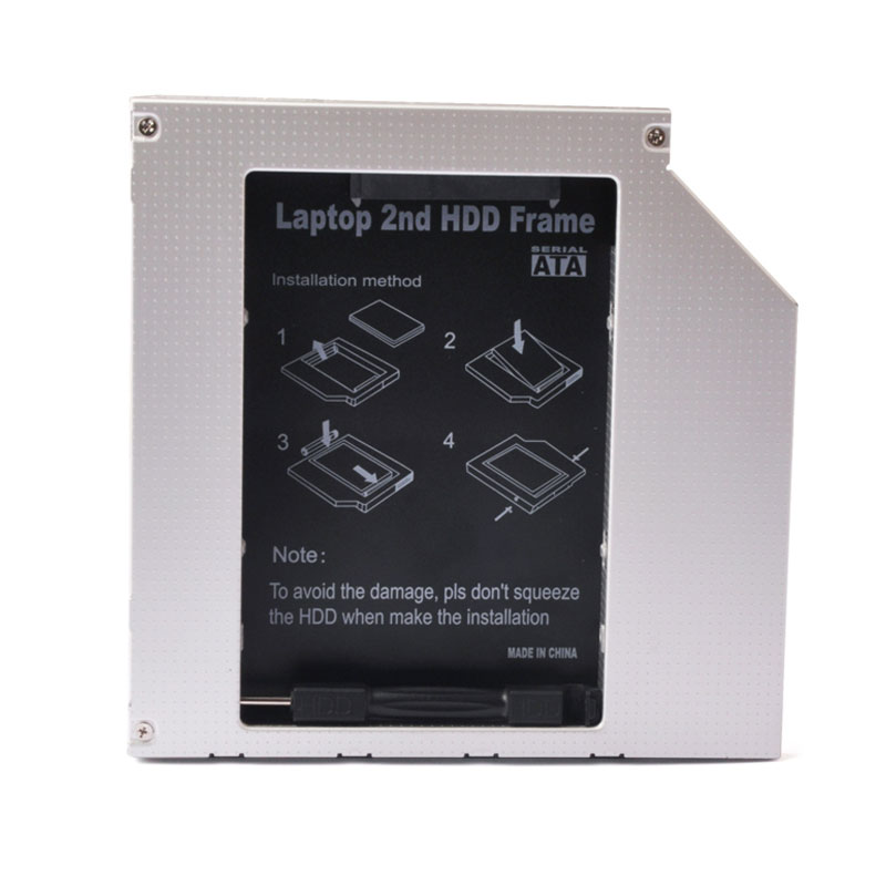 HD1204-SS 12,7 mm Universal 2nd HDD Caddy