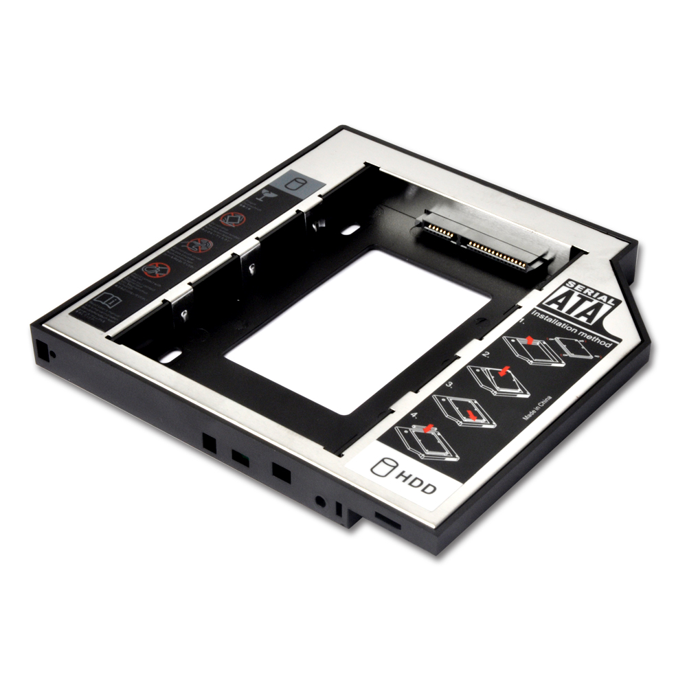 HDS1201-SS 12.7mm 2nd hdd caddy With Screw
