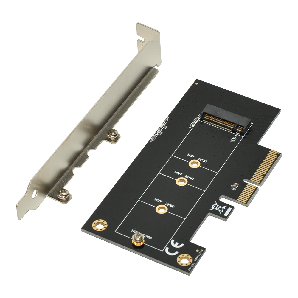 PCIe X4 to NGFF (M. 2) SSD Converter Adapterkarte