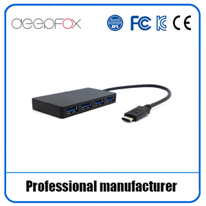 Type C Hub to 4 Ports USB 3.0 Adapter Converter for the MacBook