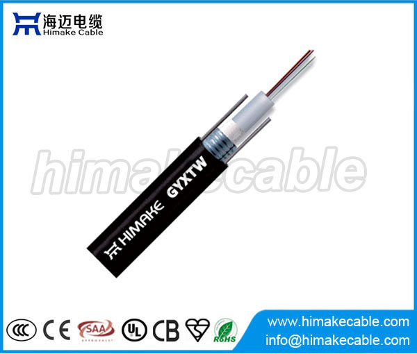 2-24 cores Uni-Tube Optical Fiber Cable GYXTW