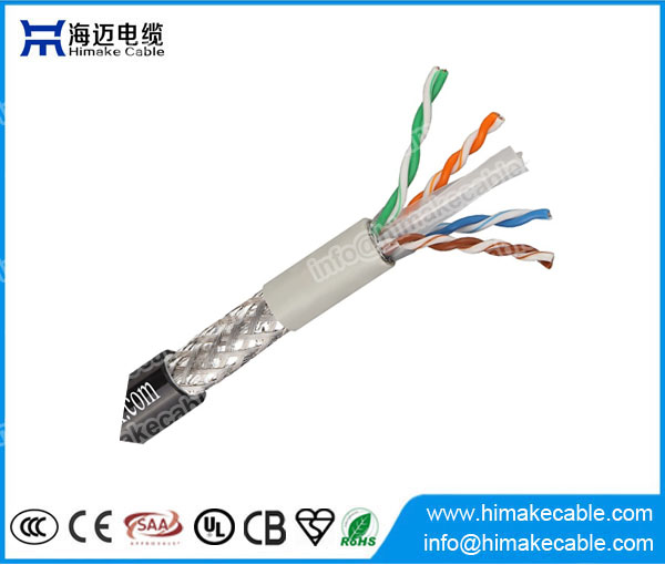优质SFTP Cat6电缆BC导体通过Fluke测试，中国制造