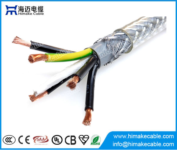 中国制造的高品质SY PVC控制柔性电缆300 / 500V