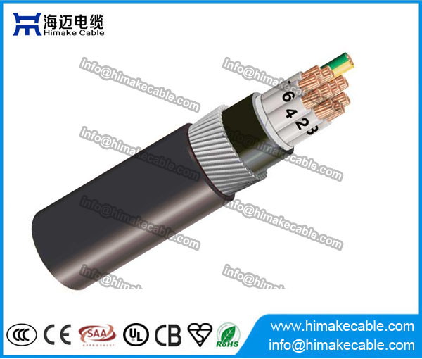 低烟无卤绝缘钢丝铠装控制电缆 450/750V  0.6/1KV