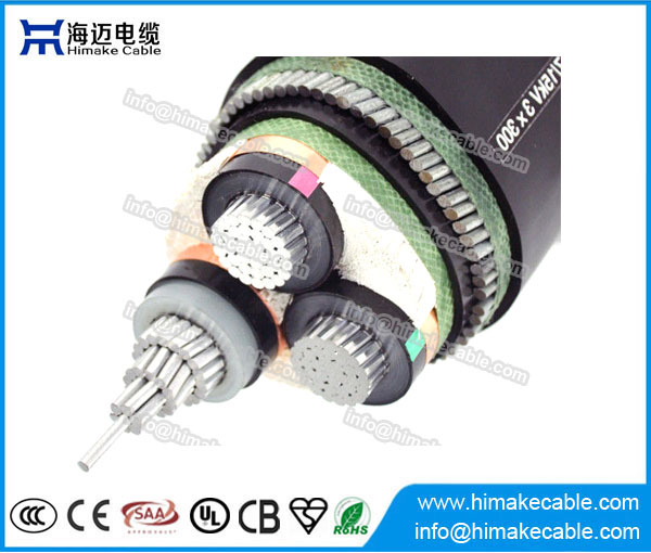 中压铝芯钢丝铠装电力电缆电压3.6/6KV到26/35KV