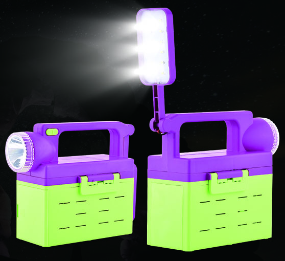 New energy multi-function LED light for field help and emergency use