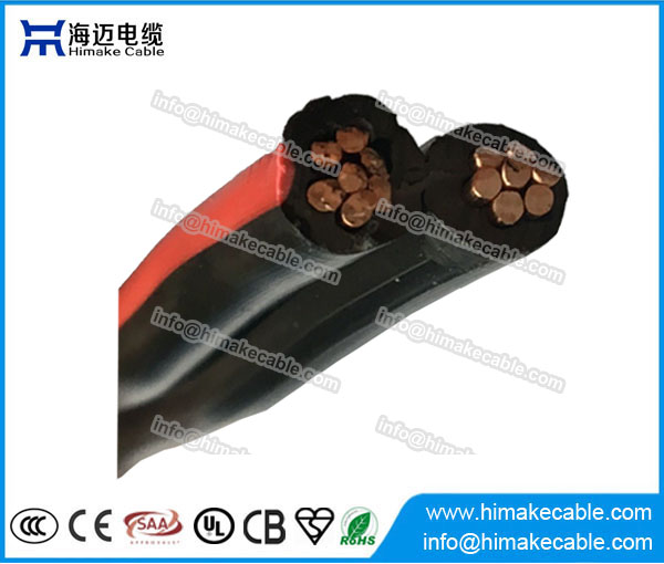 PVC Aerial cable Parallel Webbed Figure 8 Cable 0.6/1KV