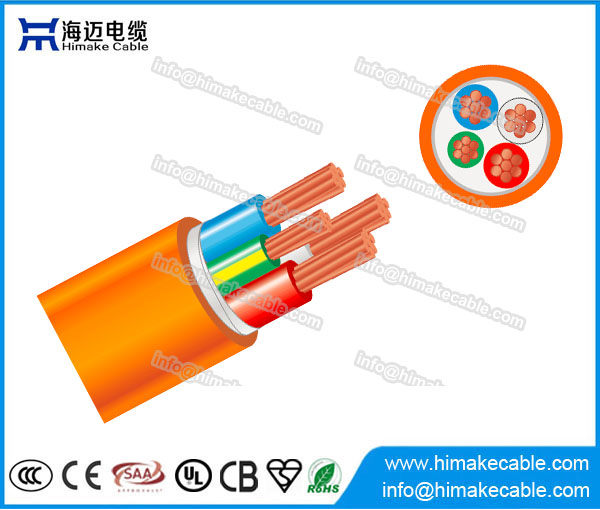 PVC Circular Orange Cable 0.6/1KV