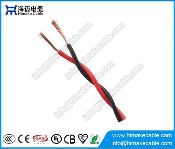 PVC insulated Flexible Twisted Electrical Wire/Cable 300/300V (soft twisted cord)