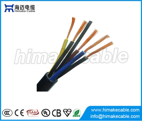 橡胶绝缘和护套电缆 H05RR-F 300/500V