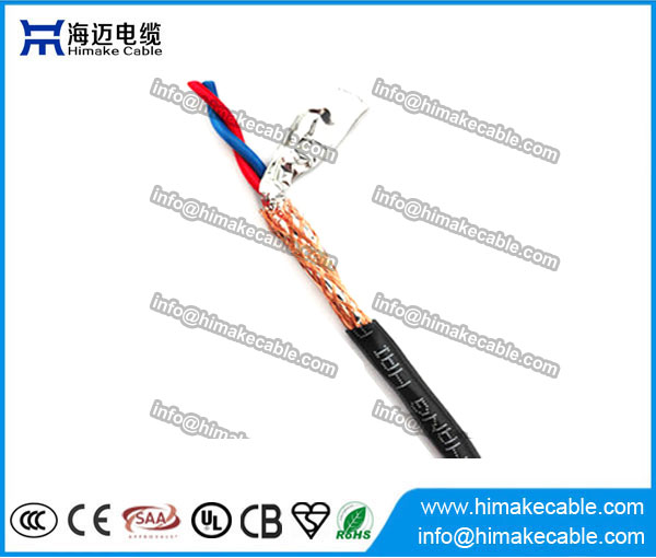 Screened LSZH insulated Flexible Twisted Electrical Wire Cable 300/300V