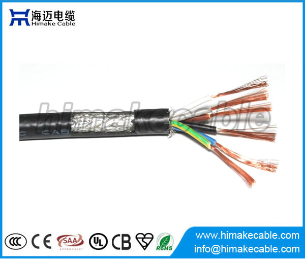 Geschirmte PVC isoliert und ummantelt Flexible elektrische Draht-Kabel 300/300V 300/500V