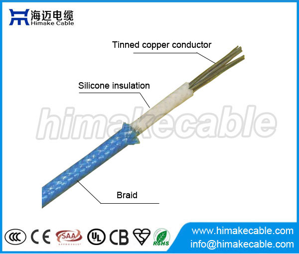 UL3071/3074 Tinned Copper conductor Silicone insulated wire 600V