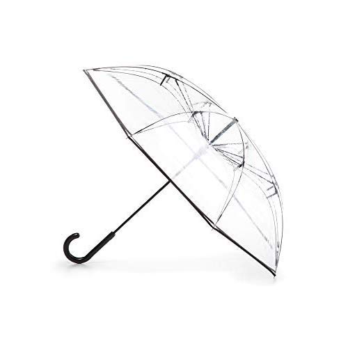 China Manufacturer Clear Transparent Dome Reverse Umbrella with J handle