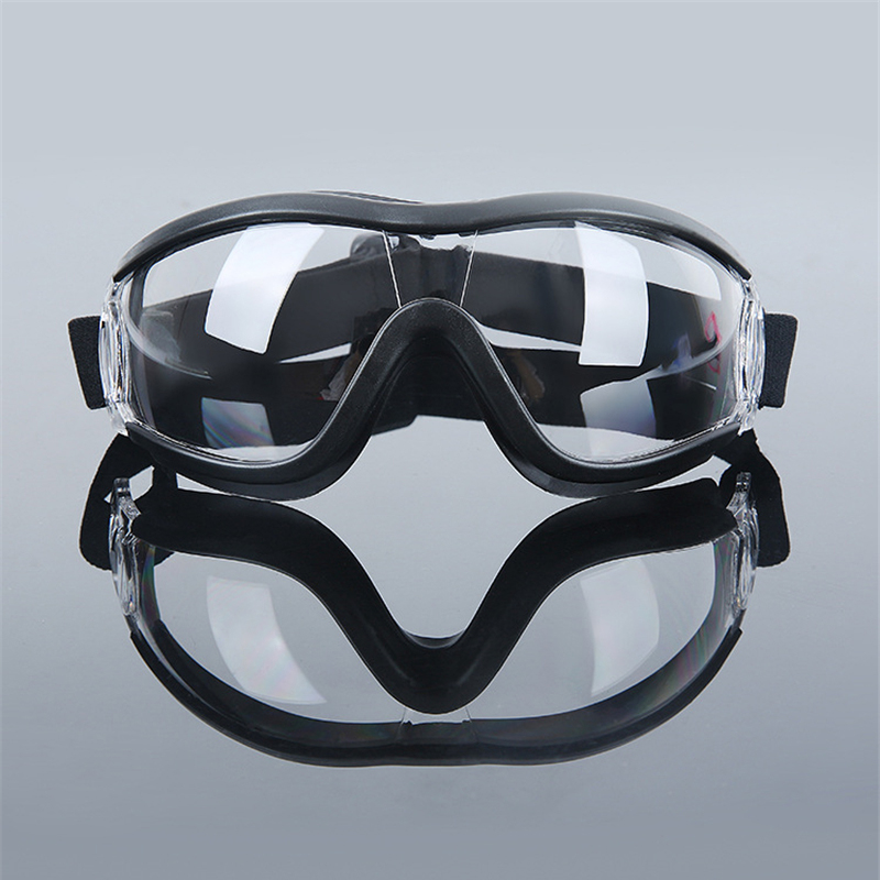 Clear impact resistant eye protection goggles, anti saliva spatter dust fog proof transparent medical eye goggles