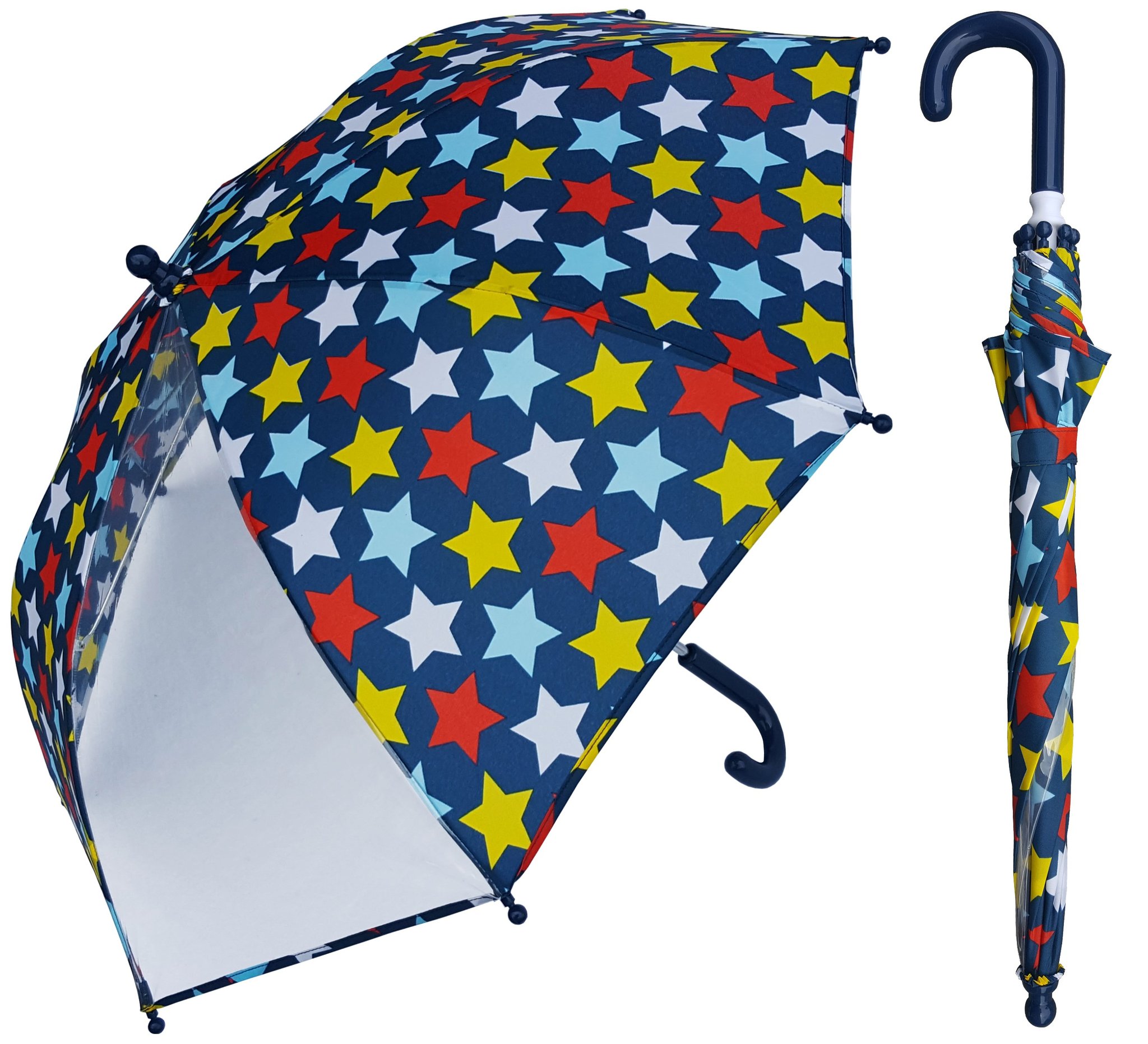 Custom design 19 inch kids umbrella. Start full color printing with POE panel.
