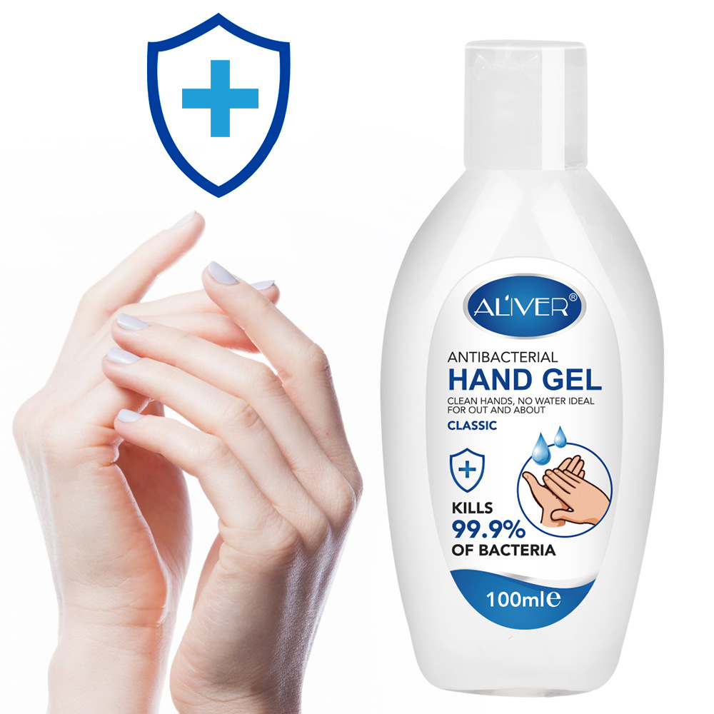 Hand Sanitizer Gel Antibacterial Alcohol Hand Sanitizer Gel 100ml Wash Disinfectant CE factory