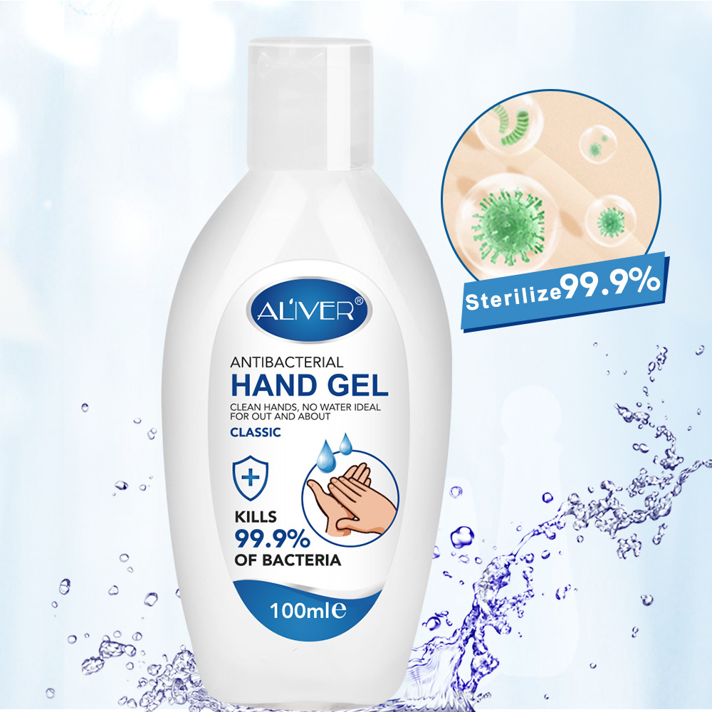 Hand Sanitizer Gel Antibacterial Alcohol 100ml Wash Disinfectant CE factory