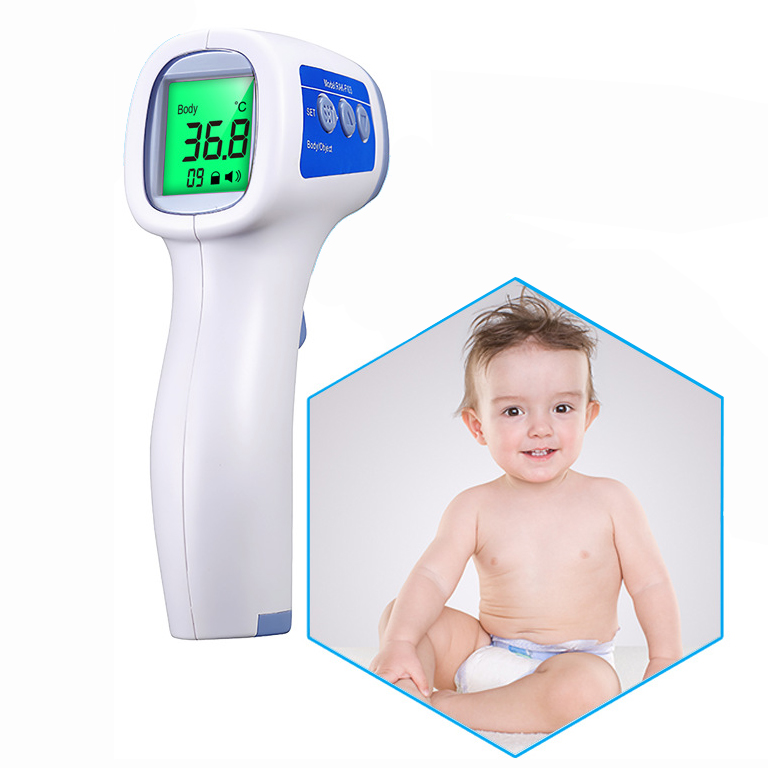 In stock ce fda medical digital forehead non-contact infrared thermometer