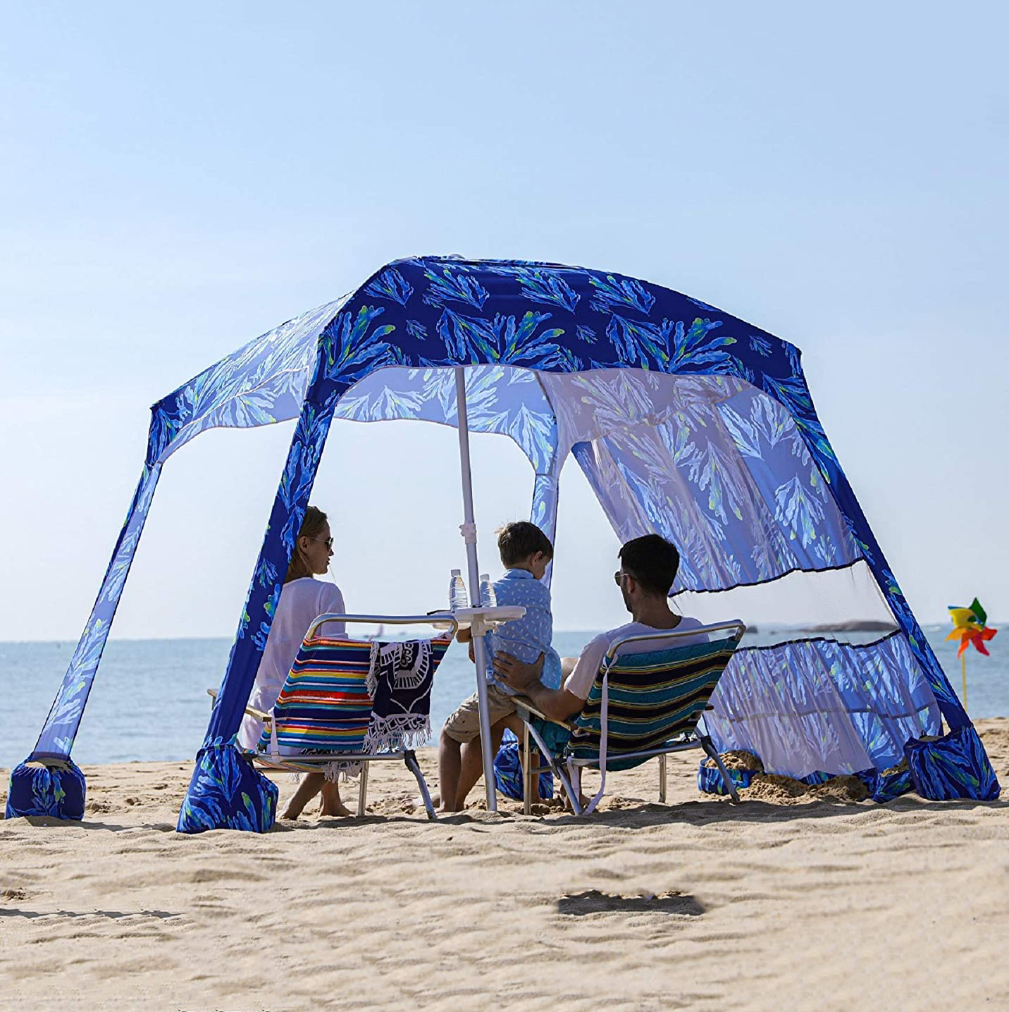 Outdoor Cool Beach Umbrella Cabana