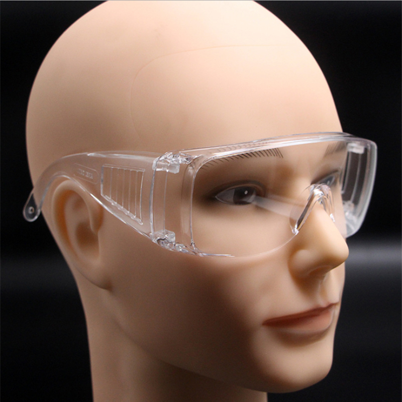 Profesional en stock gafas de seguridad gafas protección para los ojos laboratorio de trabajo a prueba de polvo antivaho gafas médicas