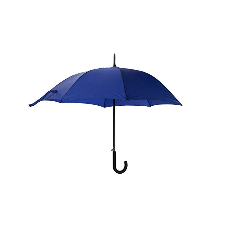 Promocyjny parasol z 8 żeberkami, uchwytem 105 cm z haczykiem, prosty parasol