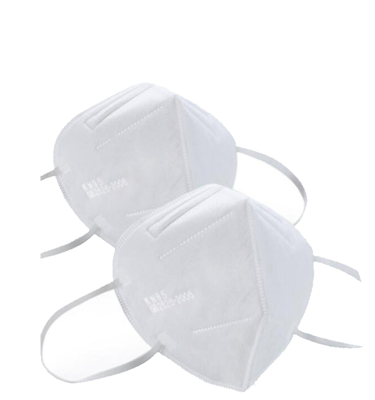Anti -virus white nonwoven disposable kn95 mask with CE Certification
