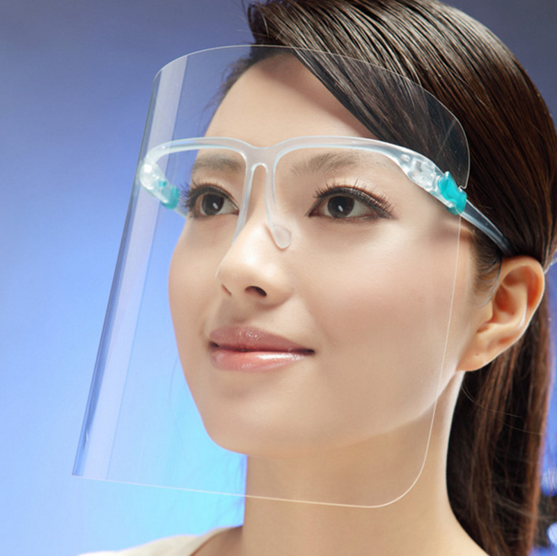 Masque de protection anti-buée transparent pour écran facial PC protecteur