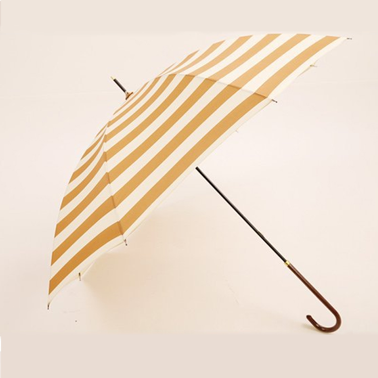 Rainproof Umbrella with Blue and White Stripe