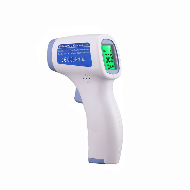 Fabrieksprijs contactloze temperatuur digitale infrarood baby voorhoofdthermometer