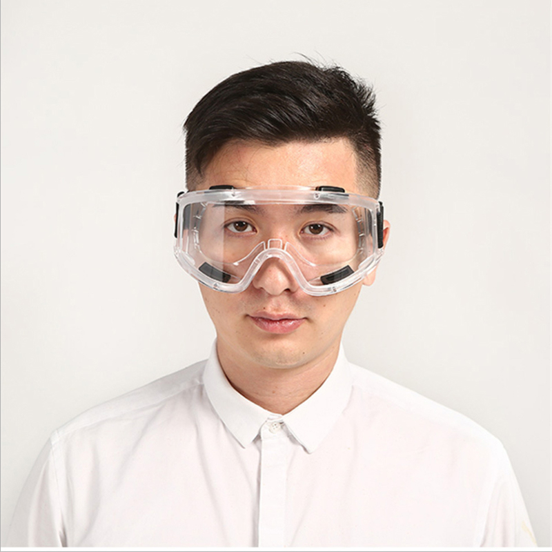แว่นตานิรภัยป้องกันความปลอดภัยป้องกันฝุ่นป้องกันการกระเด็นของลมแว่นตาแว่นตากลางแจ้ง