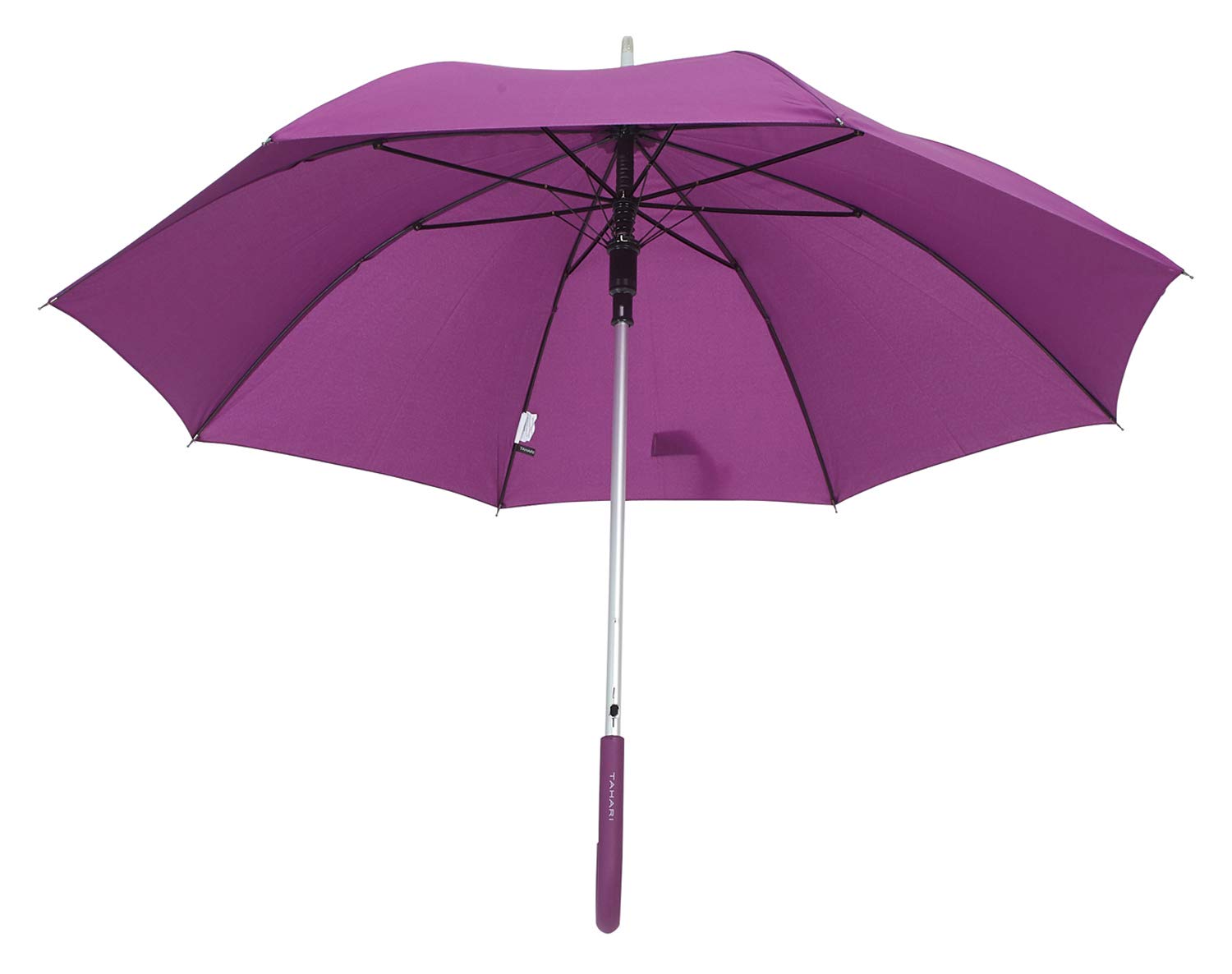 소흥 공장 도매 좋은 품질의 알루미늄 샤프트 8 립 스틱 우산 J 핸들