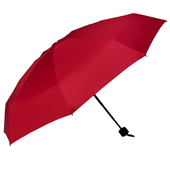 卸売アマゾン選択マニュアルオープン95センチ8リブ旅行用ミニ折りたたみ傘