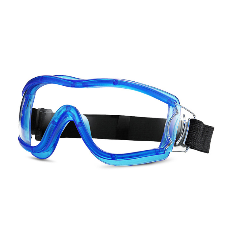 Okulary ochronne do pracy i sportu, okulary przeciwodblaskowe i przeciwmgielne, chemiczne okulary ochronne do laboratorium