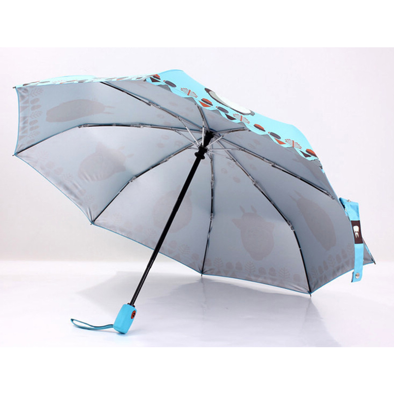 paraguas promocionales baratos de 3 pliegues