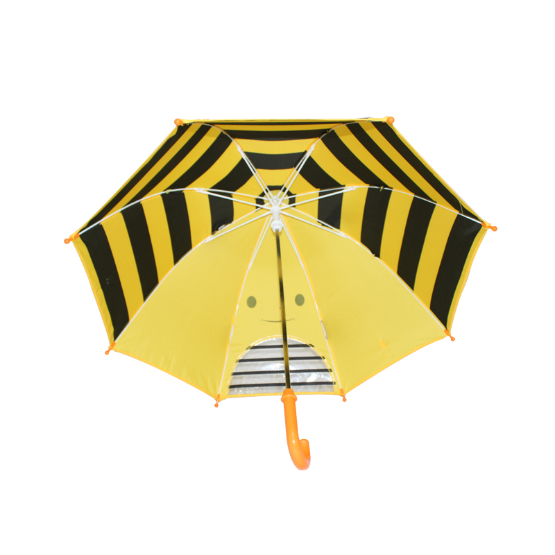 lustiger Regenschirm des Zeichentrickfilmkindes