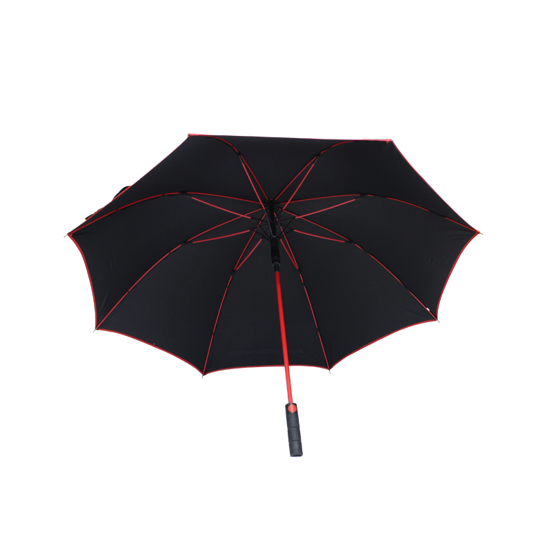 wiatroodporne niestandardowe logo drukuje parasol golfowy