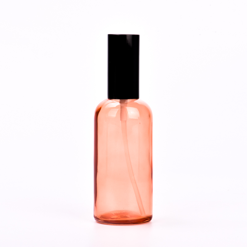 100ml empty  perfume bottle with black cap wholesale